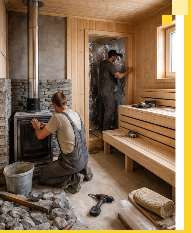 Строительство и изготовление бань под ключ в Егорьевске