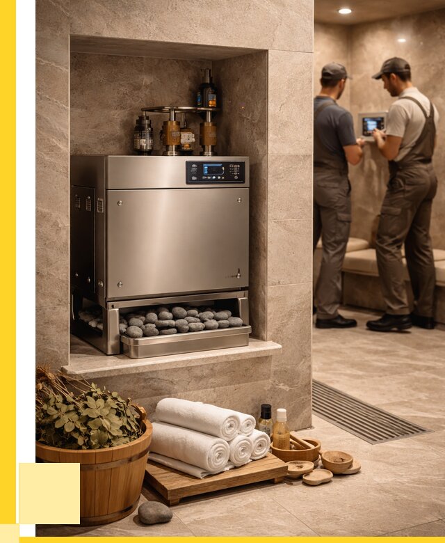 Парогенераторы для хамама в Егорьевске от 75945 р. | ЭриданГрь